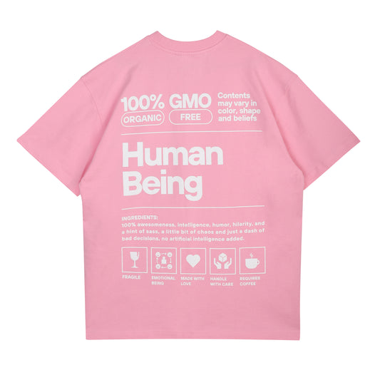 HUMAN BEING OVERSIZED T-SHIRT